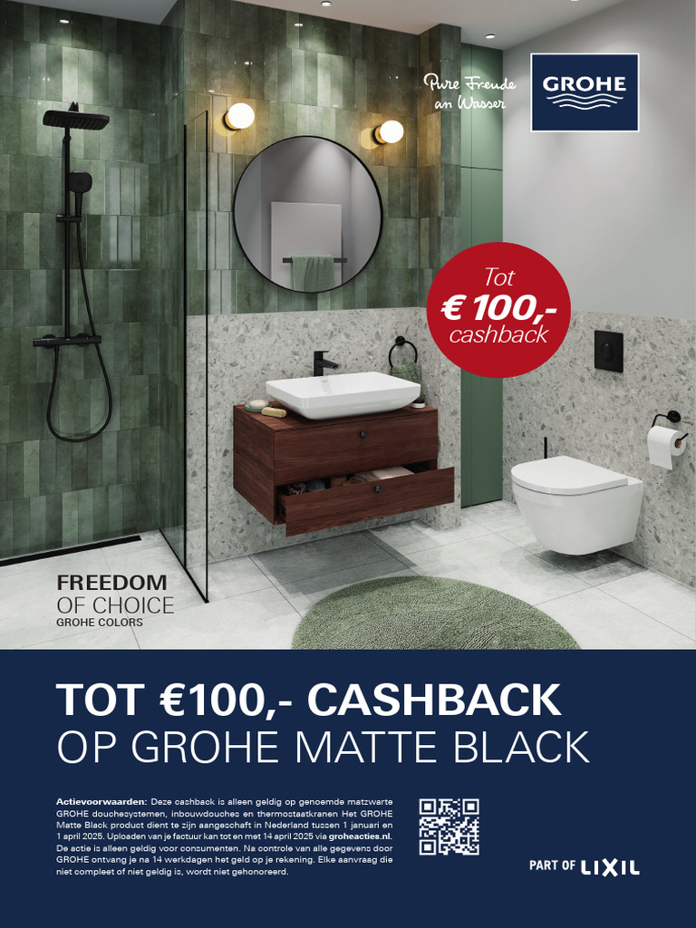 Grohe-NL Cashback-Actie Matte-Black Flyer-A4 3 | PDF
