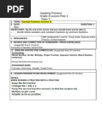 Grade 9 Exponents Lesson Plans | PDF | Exponentiation | Mathematics