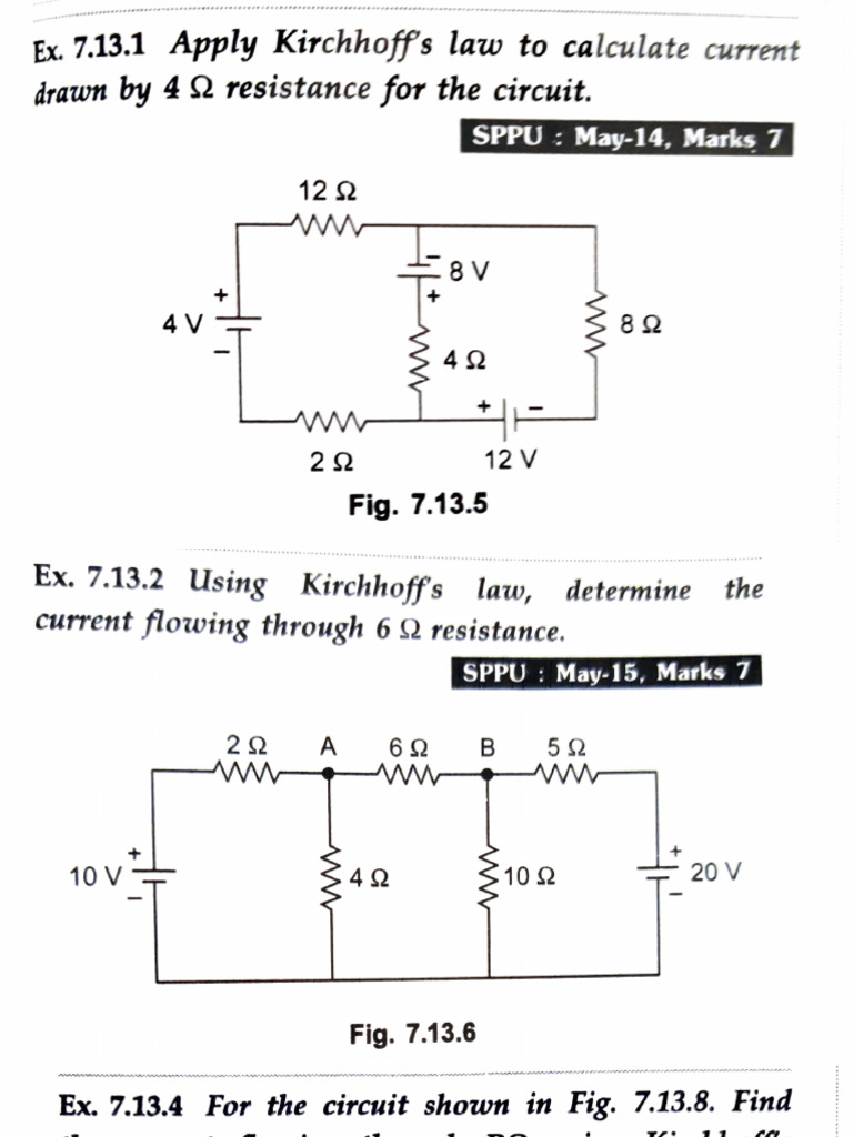Circuit Analysis with Kirchhoff's Law | PDF | Computer Engineering ...