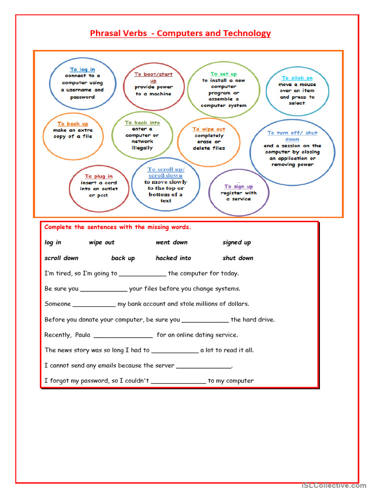 Phrasal Verbs in Tech Conversations | PDF | Cyberspace | Computing