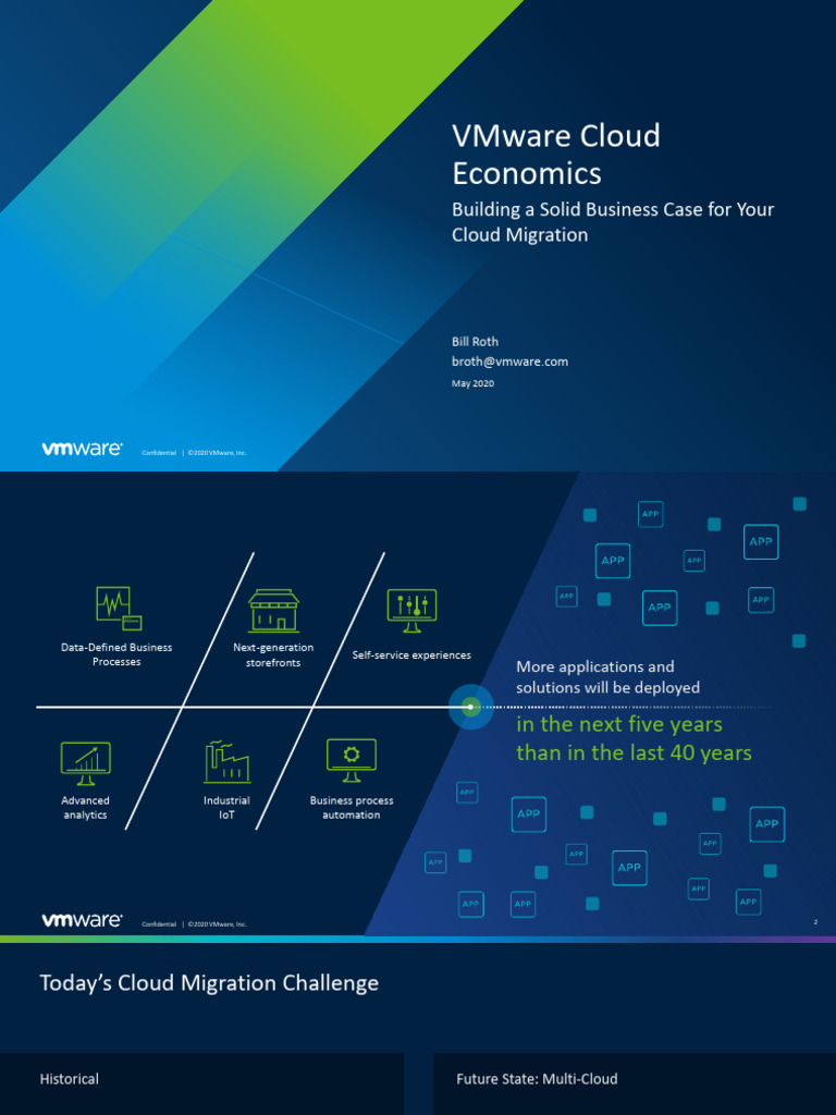 VMware Cloud Economics Overview | PDF | Cloud Computing | Economics