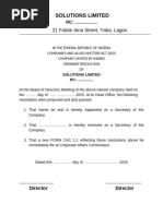 Corporate Affairs Commission: (Established Under The Companies and ...