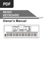 61-Key Electronic Keyboard Instruction Manual | PDF | Electrical ...