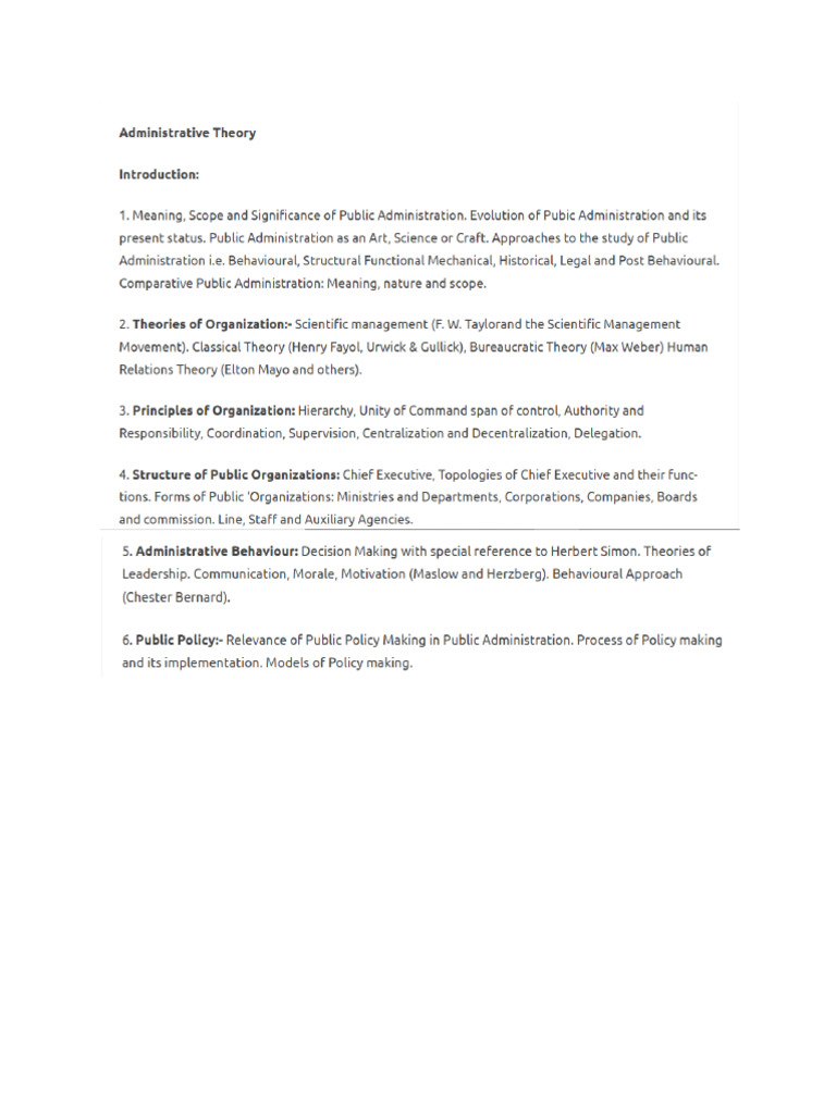 Hpad Pubad Syllabus | PDF
