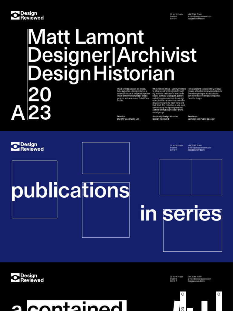 Design Historian and Archivist Profile | PDF | Graphic Design | The Arts