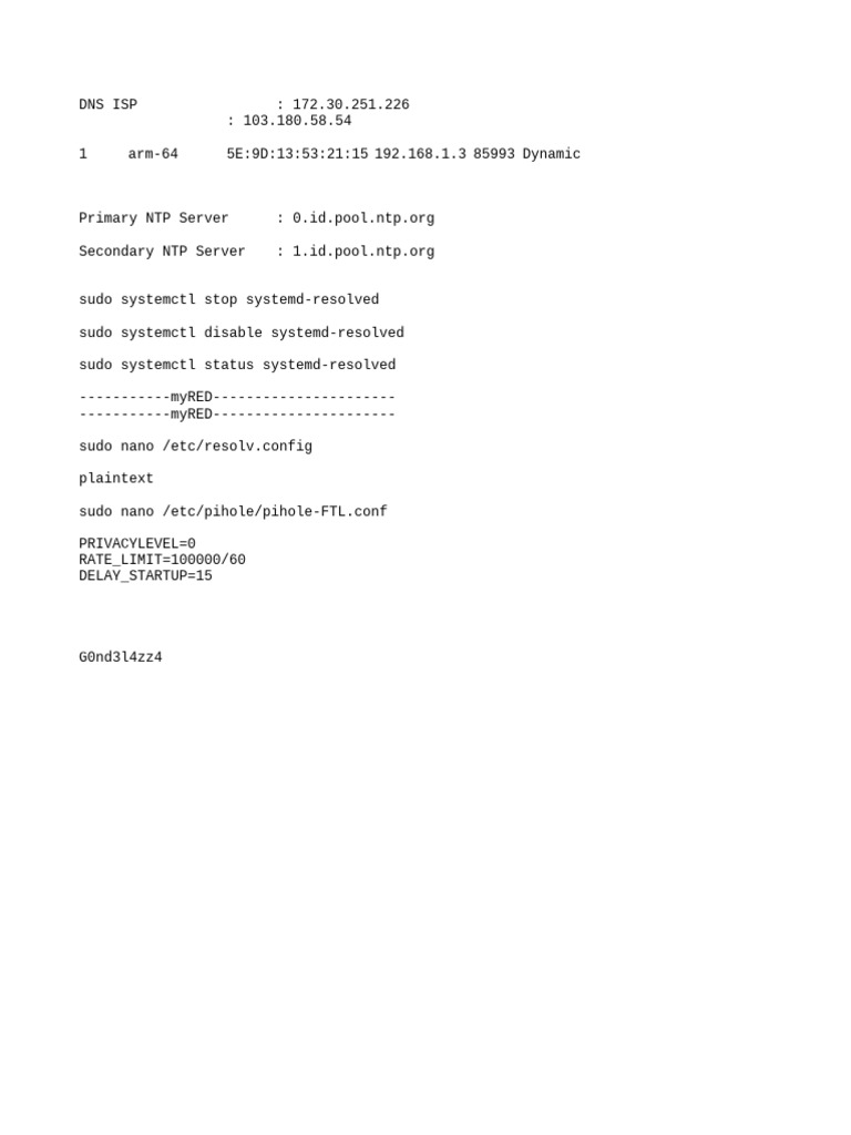 DNS and NTP Server Configuration Guide | PDF