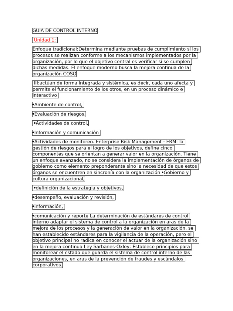 Guia de Control Interno | PDF | Contralor | Business
