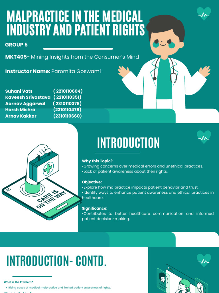 Malpractice in The Medical Industry and Patient RightsHealthcare-2 ...