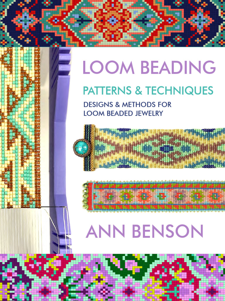 Loom Beading Patterns & Techniques | PDF | Loom | Weaving