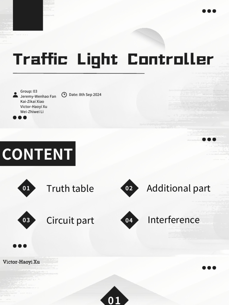 Traffic Light Controller Design Guide | PDF | Pedestrian Crossing | Traffic