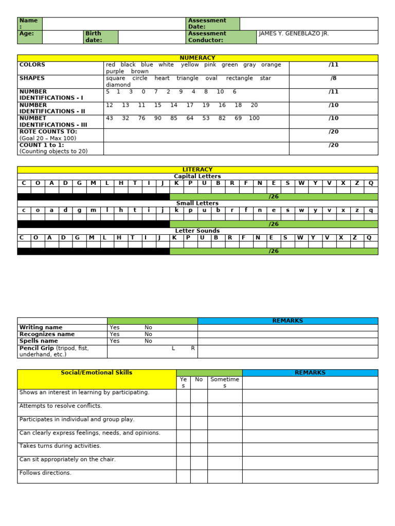 ASSESSMENT | PDF