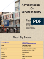 A Presentation On Service Industry: Presented by