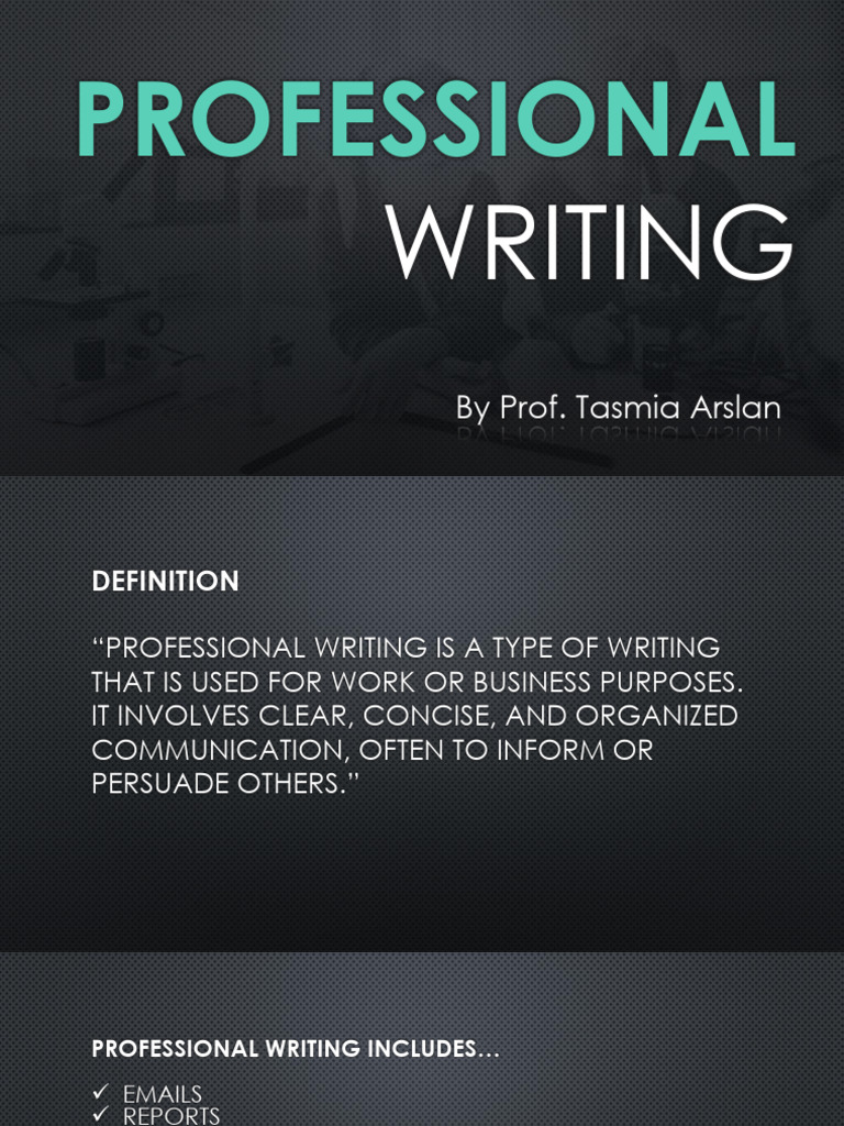 Professional Report Writing Guide | PDF