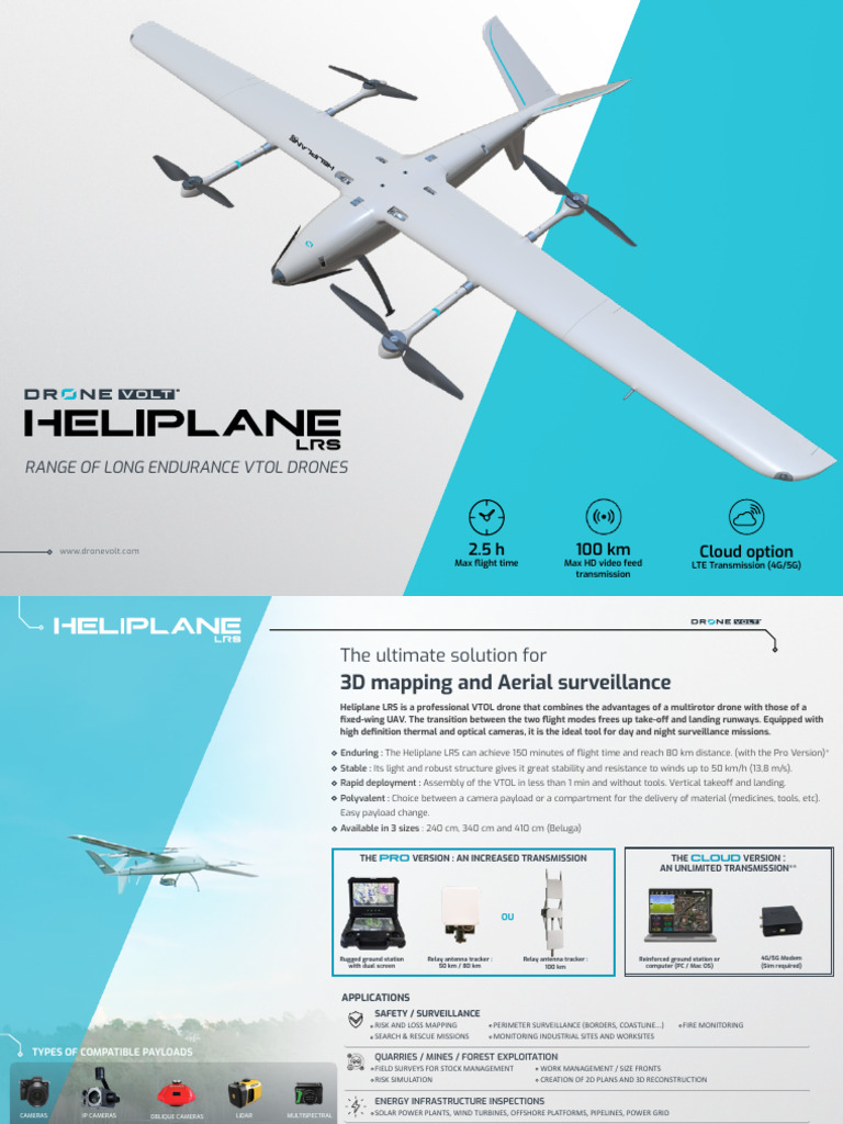 Heliplane Lrs Pro 240 340 Beluga EN 2024 | PDF | Unmanned Aerial ...