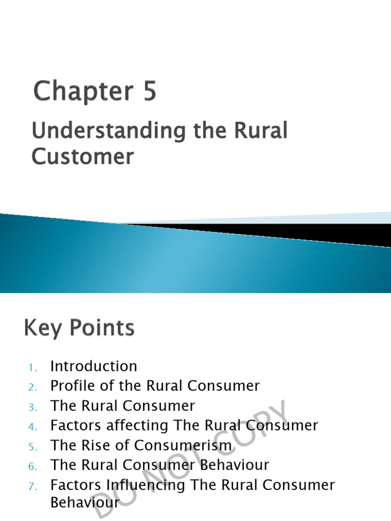 Insights into Rural Consumer Behavior | PDF | Behavior | Consumers