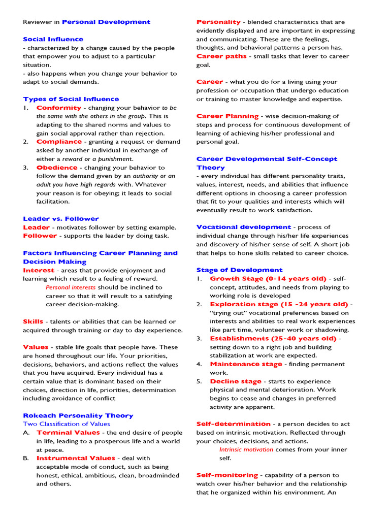 Understanding Social Influence in Careers | PDF | Self Esteem | Motivation