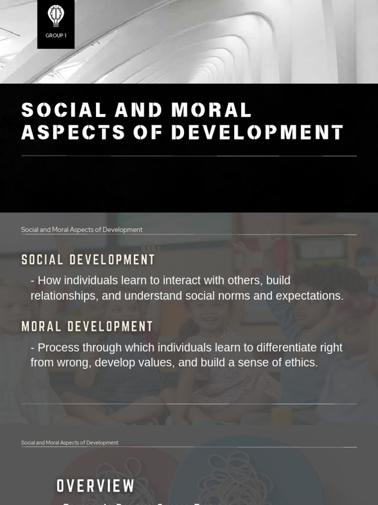 Social and Moral Aspects of Development | PDF | Behavioural Sciences ...