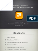 Learning Through Web 2.0 Social Technologies