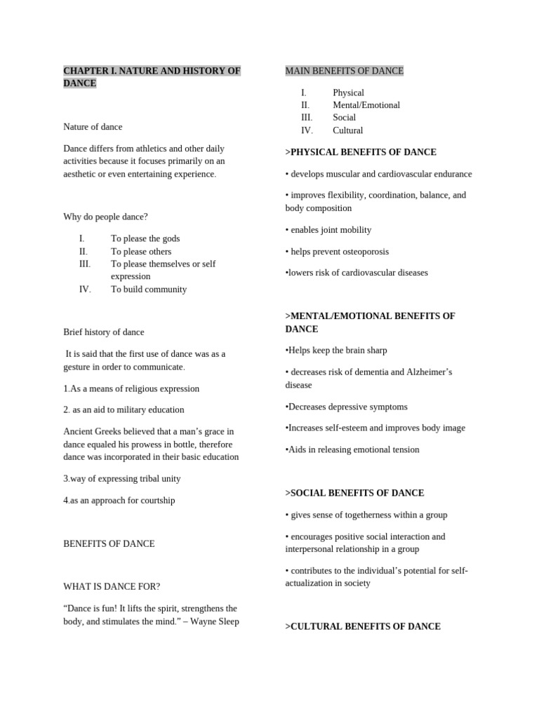 Pe Rev1 2 Pdf Dances Choreography