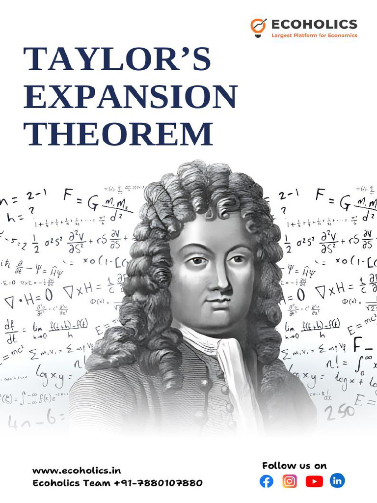 Taylor Series Expansion Explained | PDF | Calculus | Mathematical Analysis