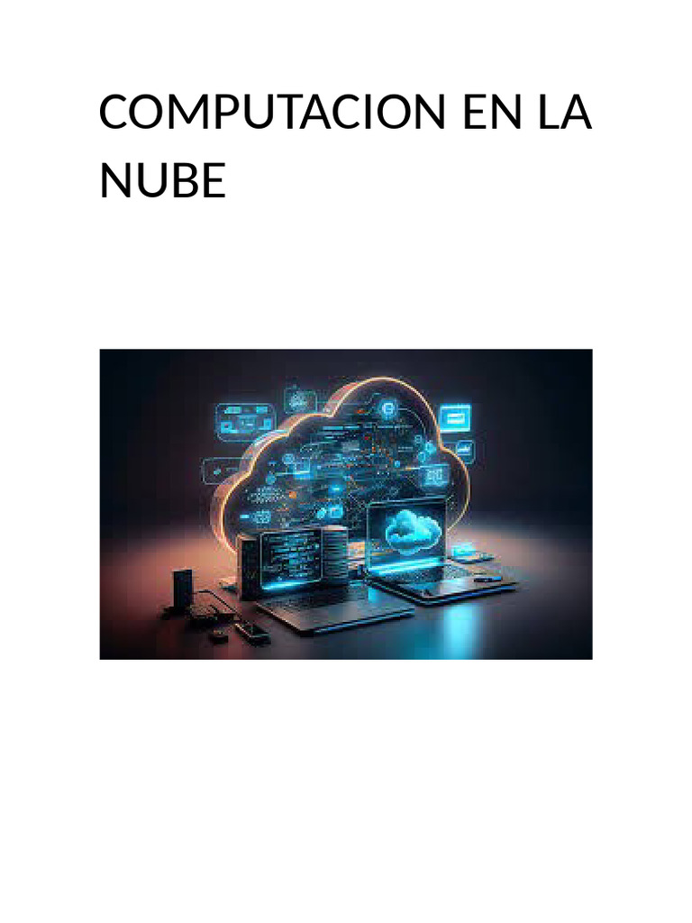 Computación en la Nube y Transformación Digital | PDF | Computación en ...