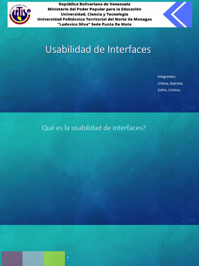 Usabilidad en Interfaces Ergonómicas | PDF | Usabilidad | Interfaz de ...