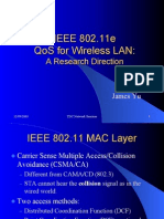 Ieee 802.11E Qos For Wireless Lan
