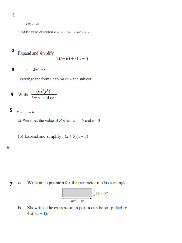 Maths Question | PDF