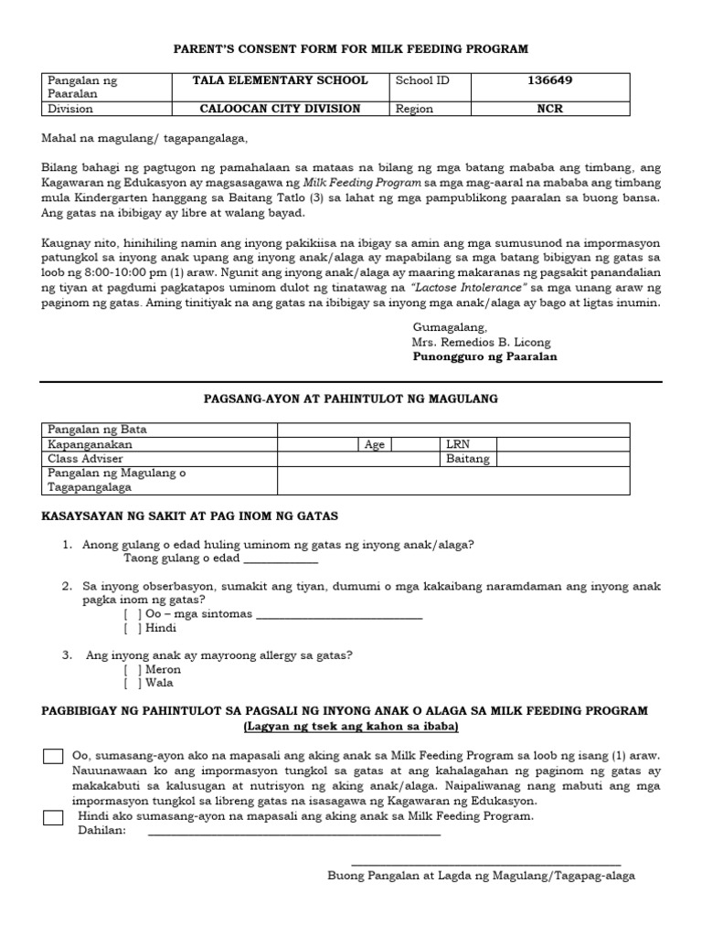 Milk Permit | PDF