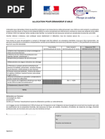 Remplir le formulaire Cerfa 5000 | PDF
