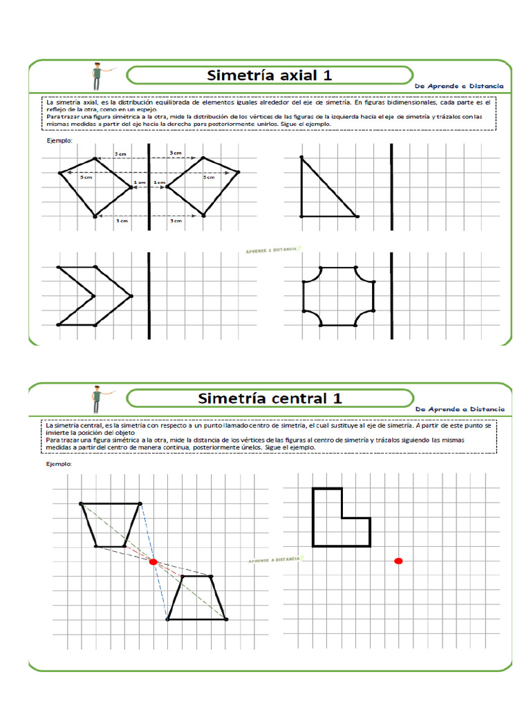 Simetria Axial y Central | PDF