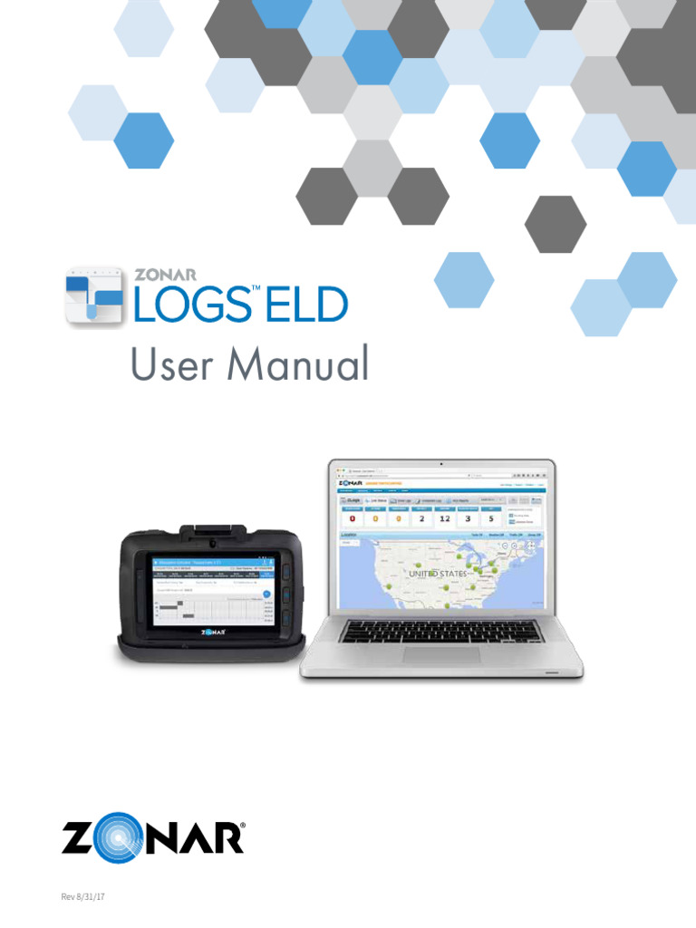Zonar Logs ELD User Manual v1-1 | PDF