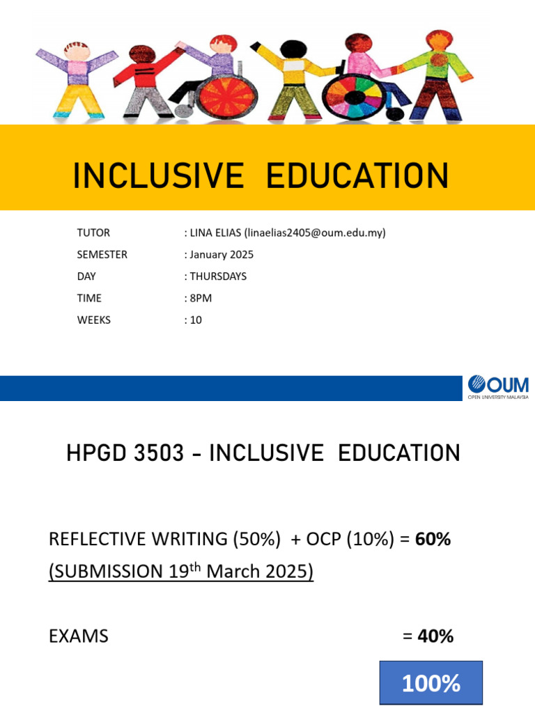 Inclusive Education Program Overview | PDF | Inclusion (Education ...