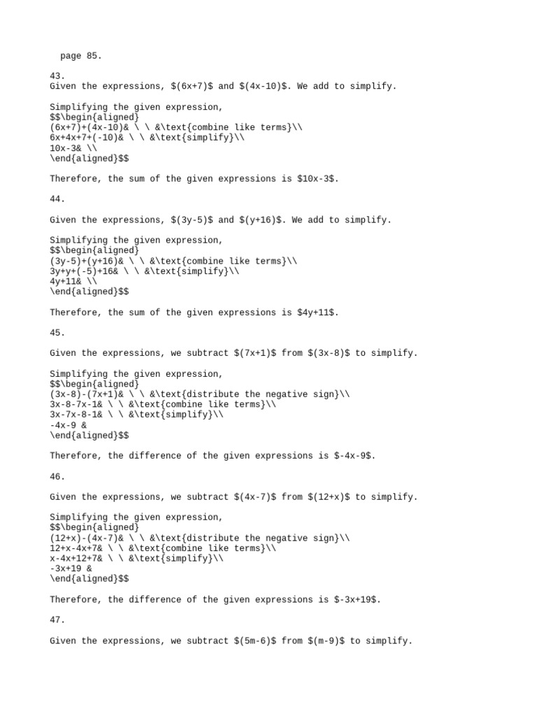 9780134194004 Intermediate Algebra 6th Ed | PDF | Equations | Variable ...