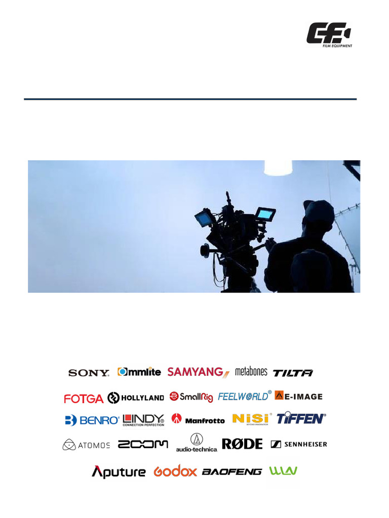 GFE Rental Price List for Camera Gear | PDF | Photography Equipment