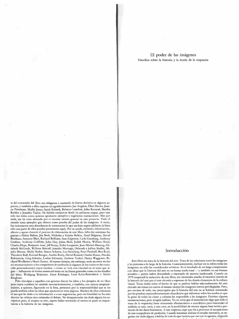 El Poder de Las Imágenes | PDF