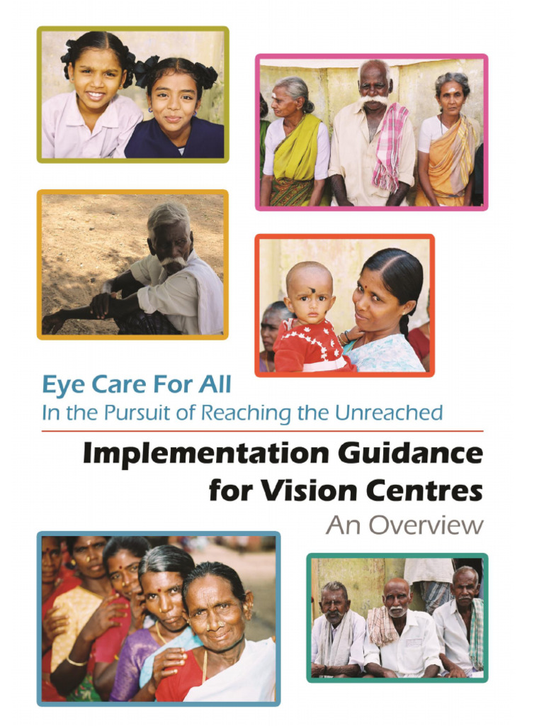 Aravind Vision Centre Model Guide | PDF | Visual Impairment | Optometry