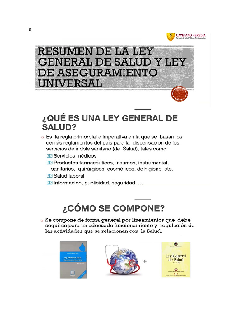RESUMEN DE LA LEY .. - NORMA GESTION DE H.C y NORMA DE FAC | PDF ...