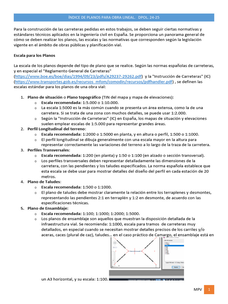 Para La Construcción de Las Carreteras Pedidas en Estos Trabajos1 | PDF