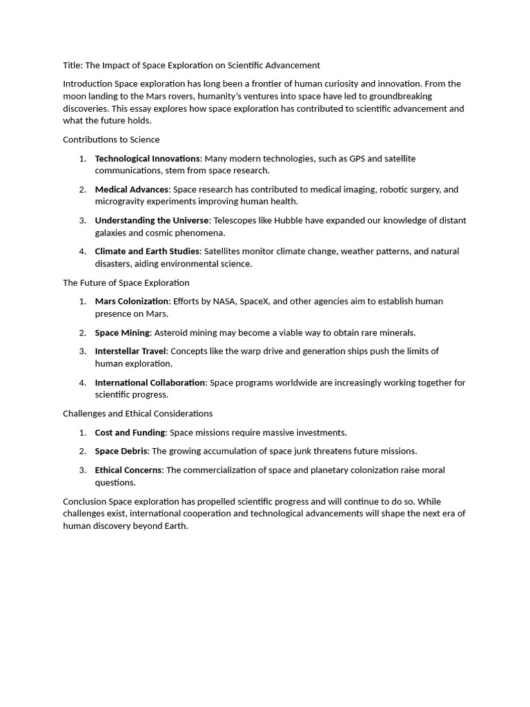 Space | PDF