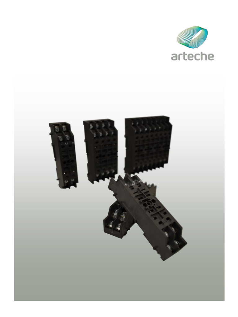 Auxiliary Relay Sockets User Manual | PDF | Electrical Connector | Relay