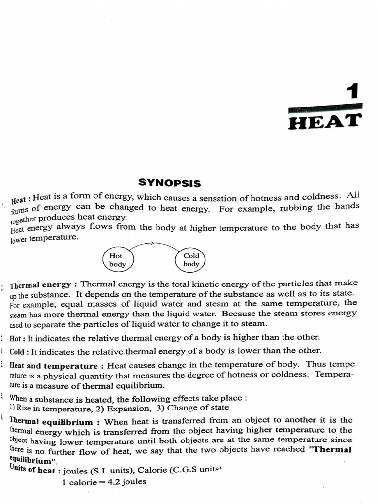 Understanding Heat and Temperature Concepts | PDF | Fahrenheit | Humidity