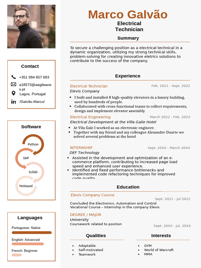 263 Software Engineer Resume Example | PDF | Résumé | Software Engineering