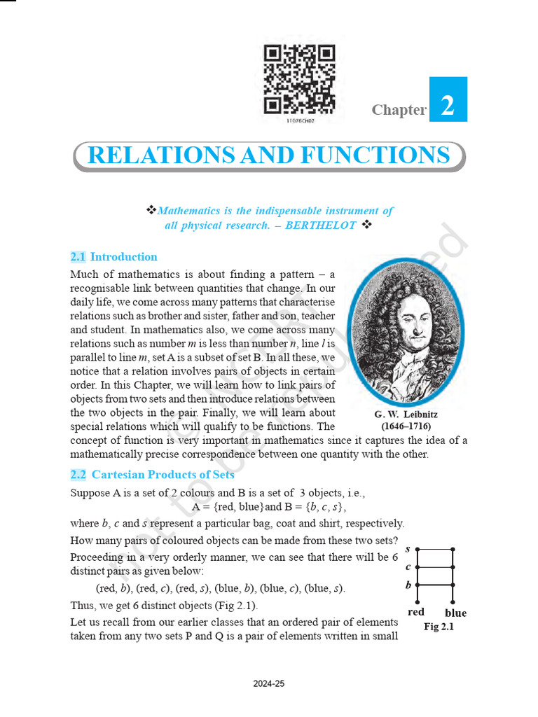 Understanding Relations and Functions | PDF | Function (Mathematics ...