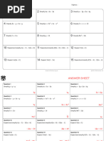 Mathsbox Skills Check Answers | PDF | Density | Physical Quantities