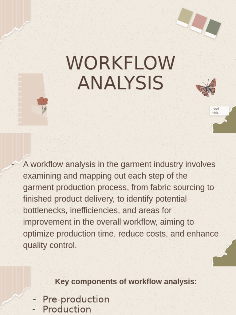 Garment Production Workflow Analysis | PDF | Cooperative | Sewing