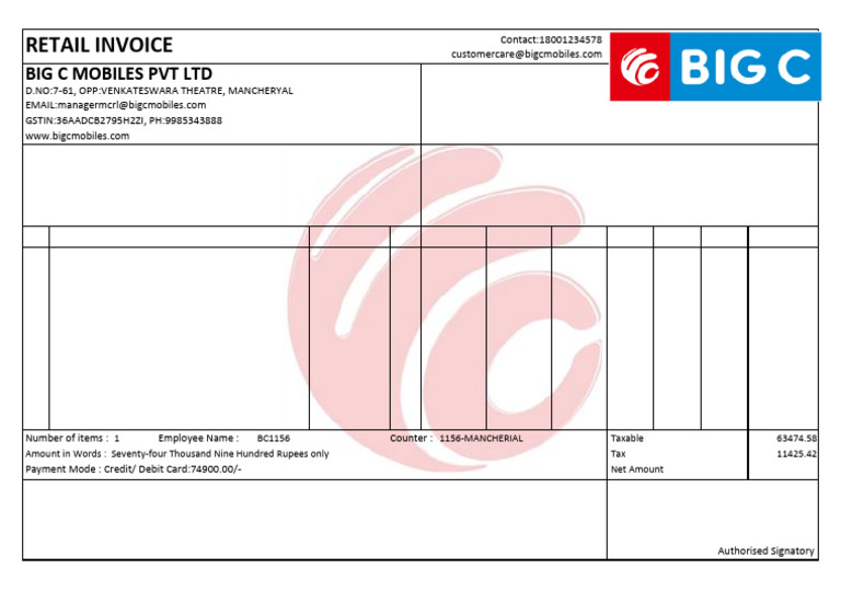 Invoice 1156-24-S-390 | PDF | Taxation | Government Finances