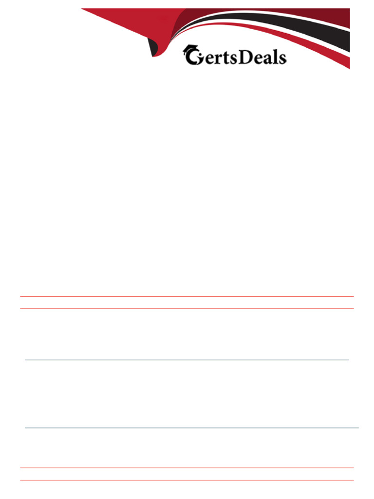 Nokia 4a0 100 Dumps by Mayo 09-08-2024 11qa Certsdeals | PDF ...