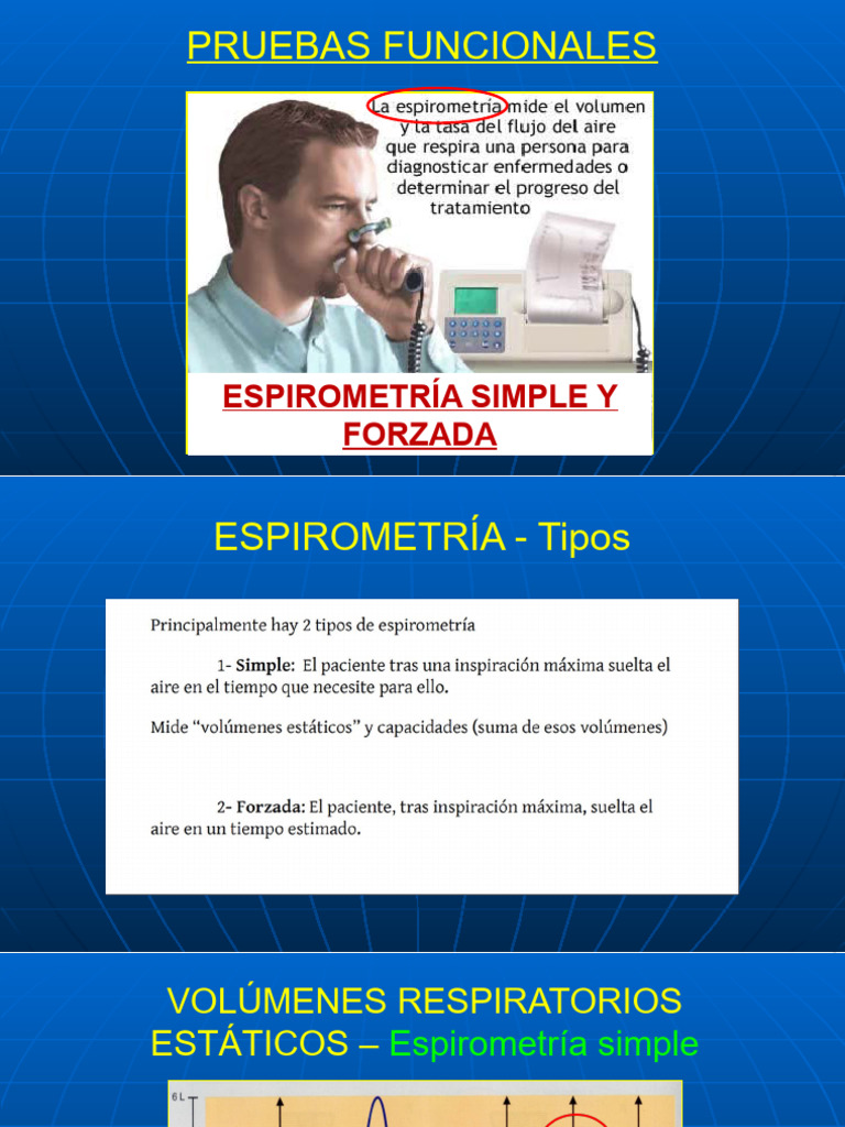 Espirometría: VEF1 y CVF en evaluación | PDF | Sistema respiratorio ...