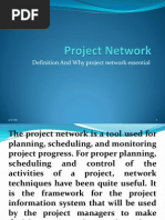 Definition and Why Project Network Essential